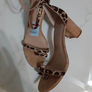 Sandals cheetah print
